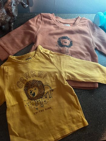 Pull et tee shirt à longue manche