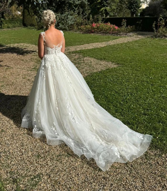 Robe de mariée collection couture nuptiale modèle thoa - photo numéro 3