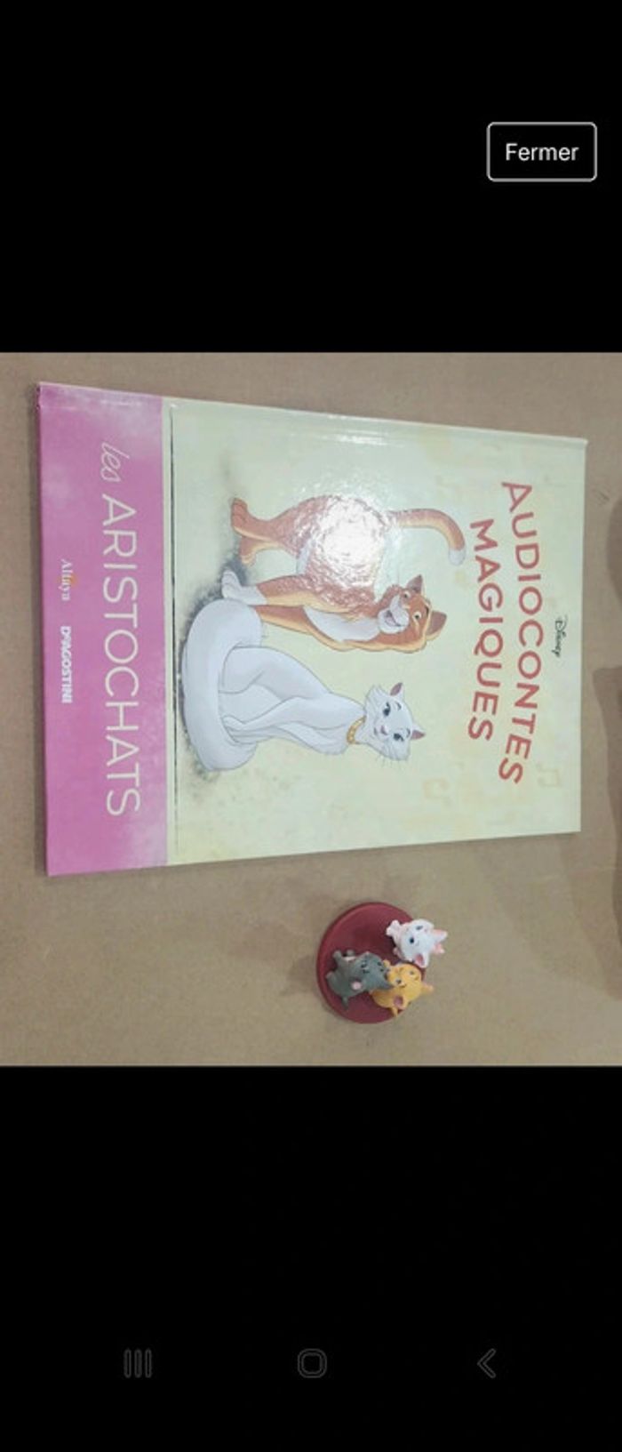 Numero audioconte 26 Magique Altaya disney deagostini livre et figurine audio conte compte