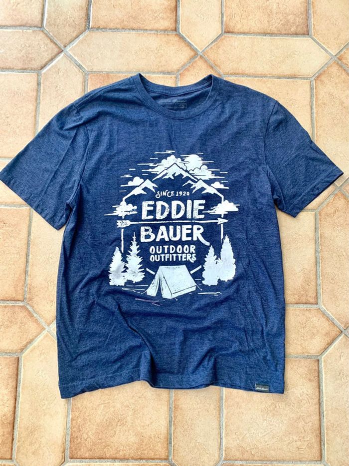 Tee shirt Printed / imprimé Eddy Bauer gris