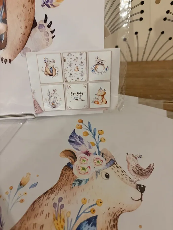 Affiches “Friends of the Forest” pour chambre enfant - photo numéro 2
