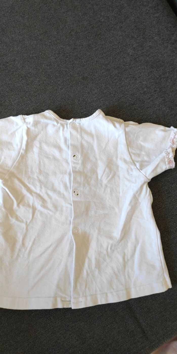 Tee short blanc - photo numéro 2