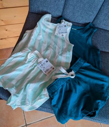 Lot shorts et débardeurs neuf avec étiquette