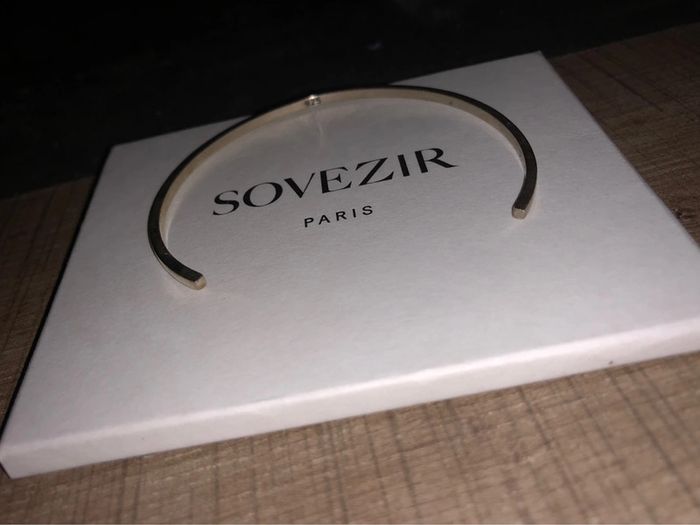 Bracelet argent jonc