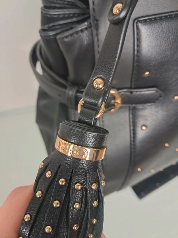 Liu Jo grand sac à main noir à bandoulière - photo numéro 4