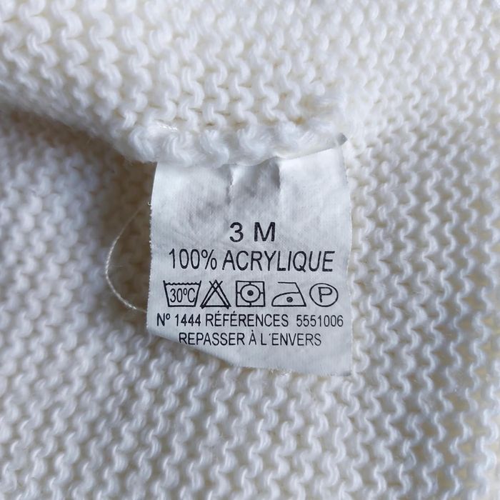 Gilet blanc à capuche 3 mous "Boîte à Malice" - photo numéro 5