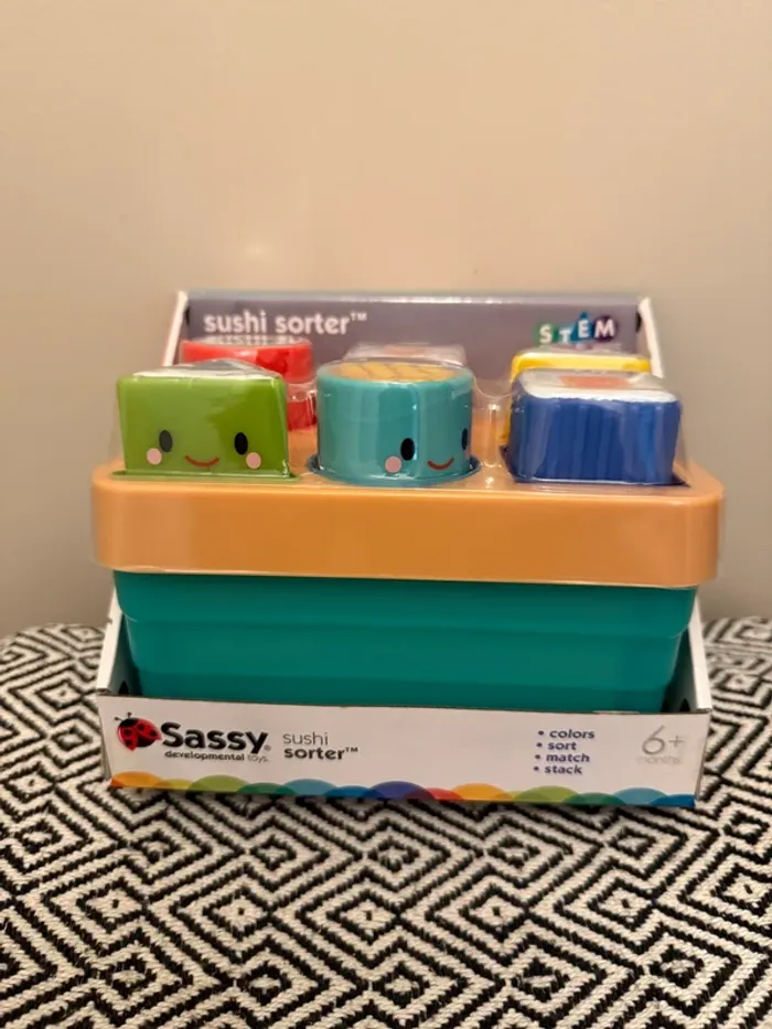 Sassy Baby - Set Sushi Sorter - 6 mois et +