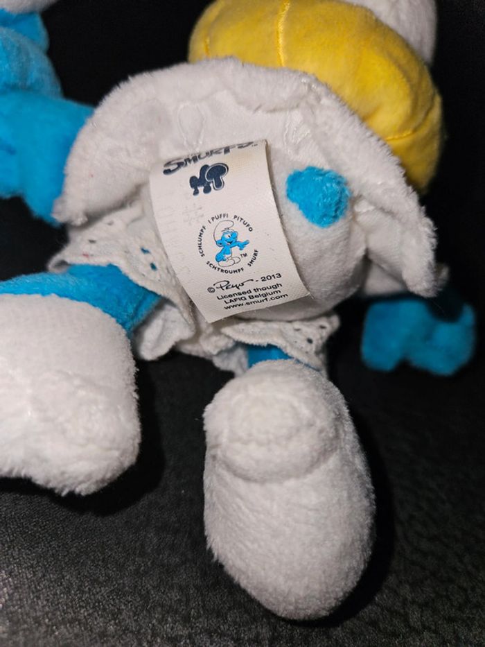 Lot peluches schtroumpfs - photo numéro 4