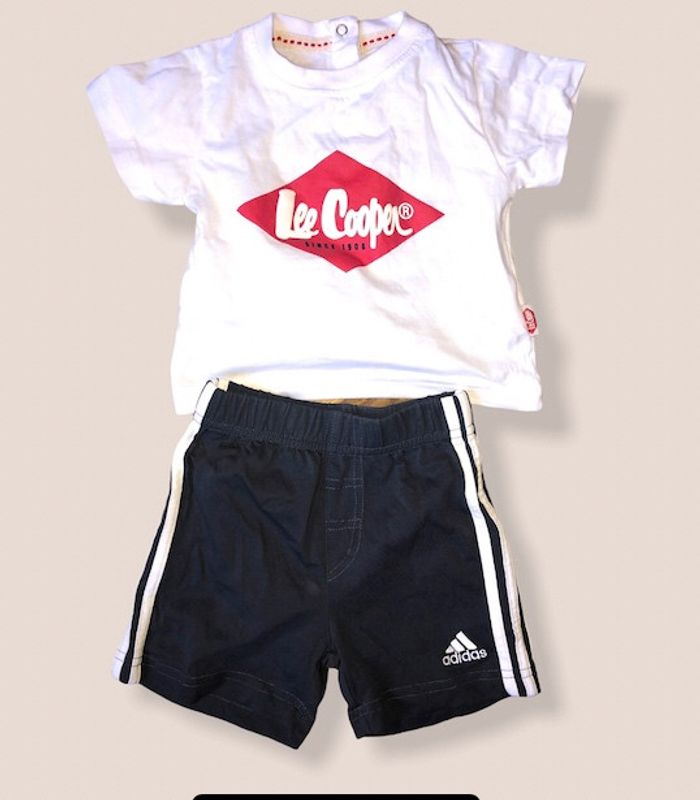 Lot 2 pièces #6 mois#adidas#lee Cooper