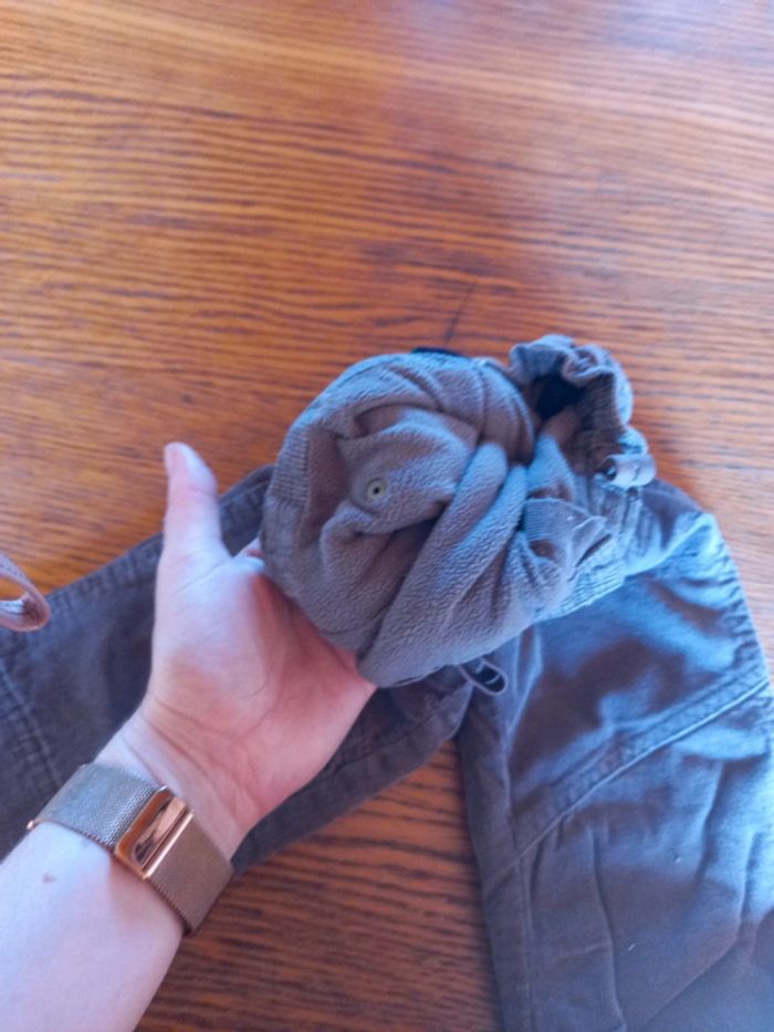 Pantalon en velours doublé - photo numéro 8