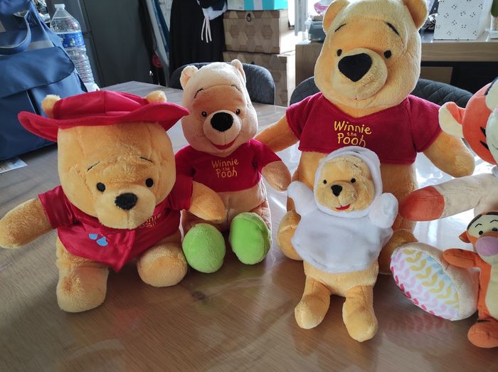 Lot peluche Winnie l'ourson - photo numéro 2