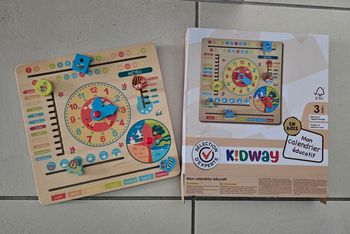 Mon calendrier éducatif bois