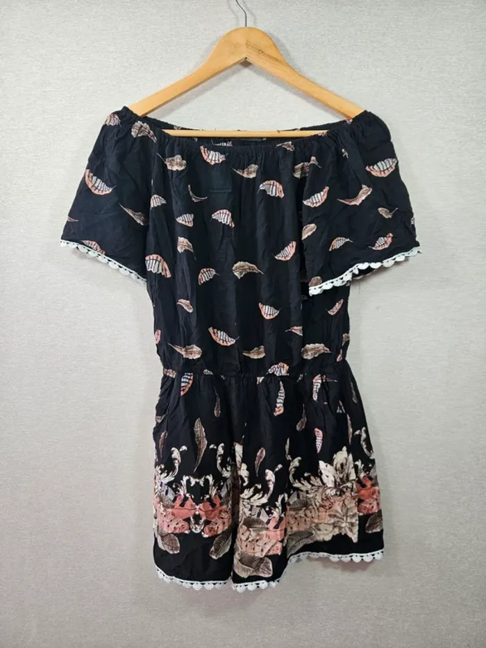 Combi-short à fleur