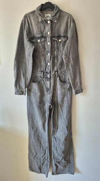 Combinaison jeans gris Zara taille 36