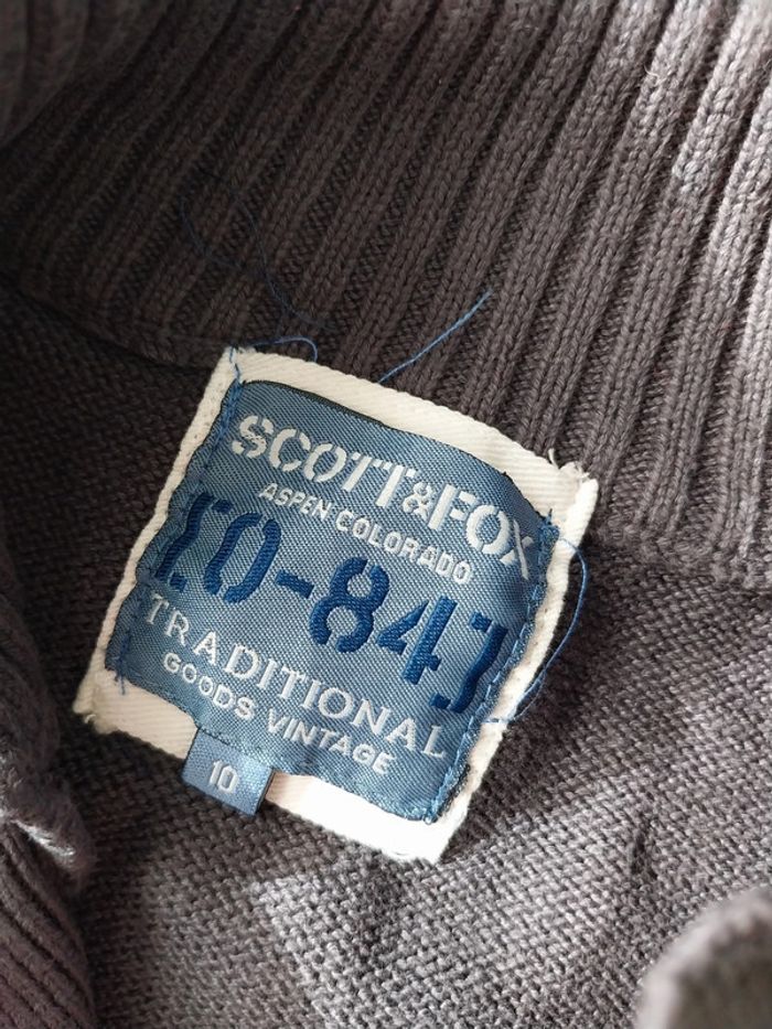 Pull gris foncé Scott &fox T10A - photo numéro 5