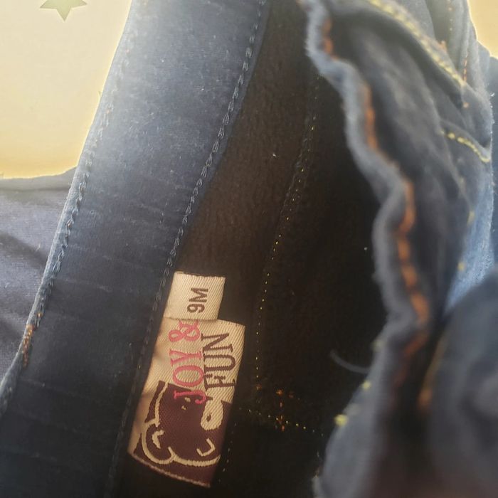 🌴 Ensemble jean et t-shirt j'aime papa taille 9 mois fille - photo numéro 3