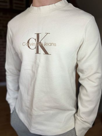Pull Calvin Klein blanc