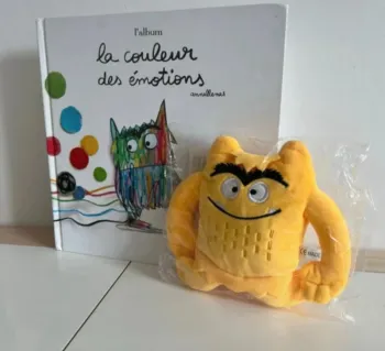 Peluche Émotion Joie - La Couleur des Émotions Neuve, jamais utilisée