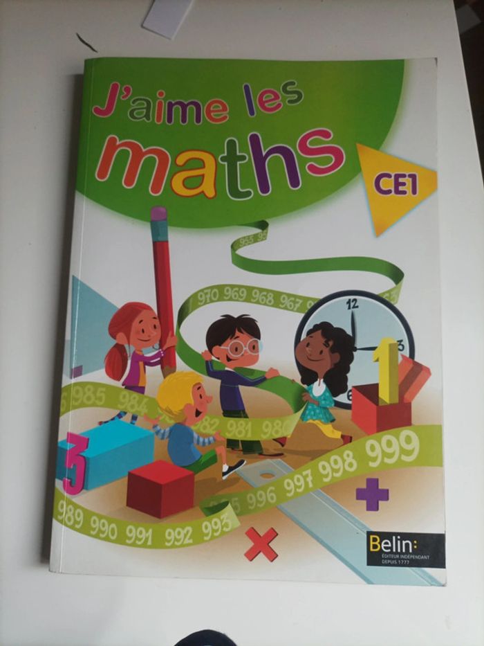 J'aime les maths CE1