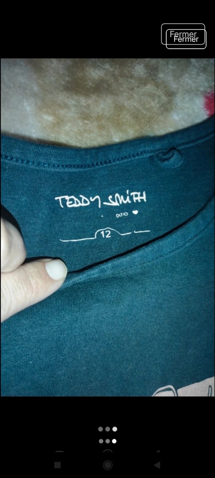 Très beau t-shirt Teddy Smith e3 - photo numéro 3