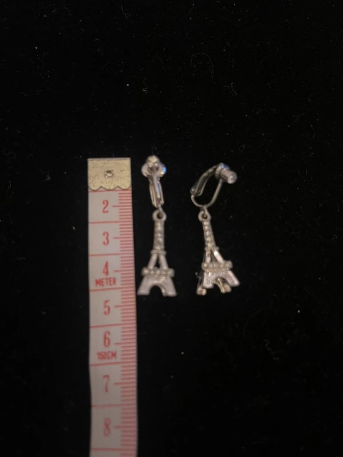 boucles d’oreilles Tour Eiffel - photo numéro 3