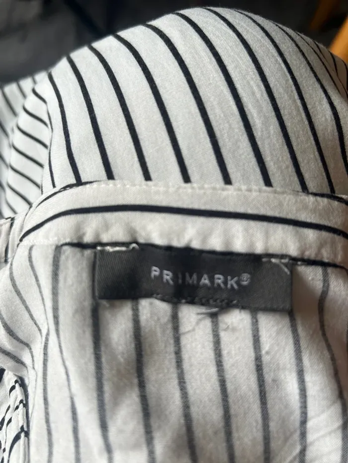Chemise légère blanche à rayures - photo numéro 6