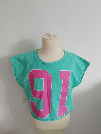 T-shirt vert gémo 10 ans