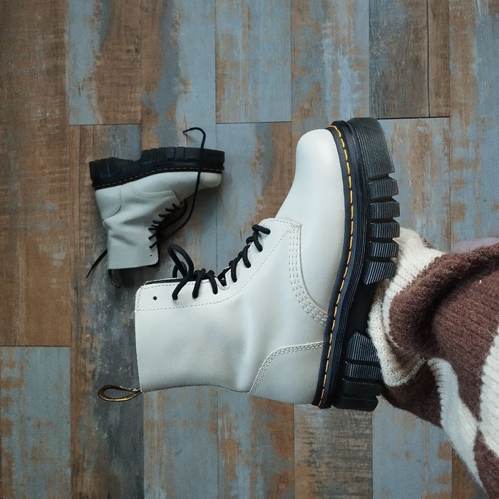 Dr.martens boots audrick a plateforme couleur taupe taille 38 - photo numéro 2