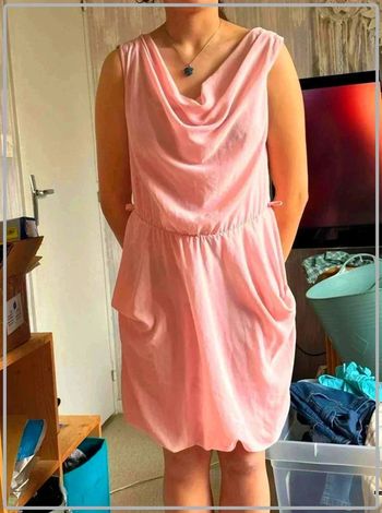 Robe  rose  clair  taille  M/38