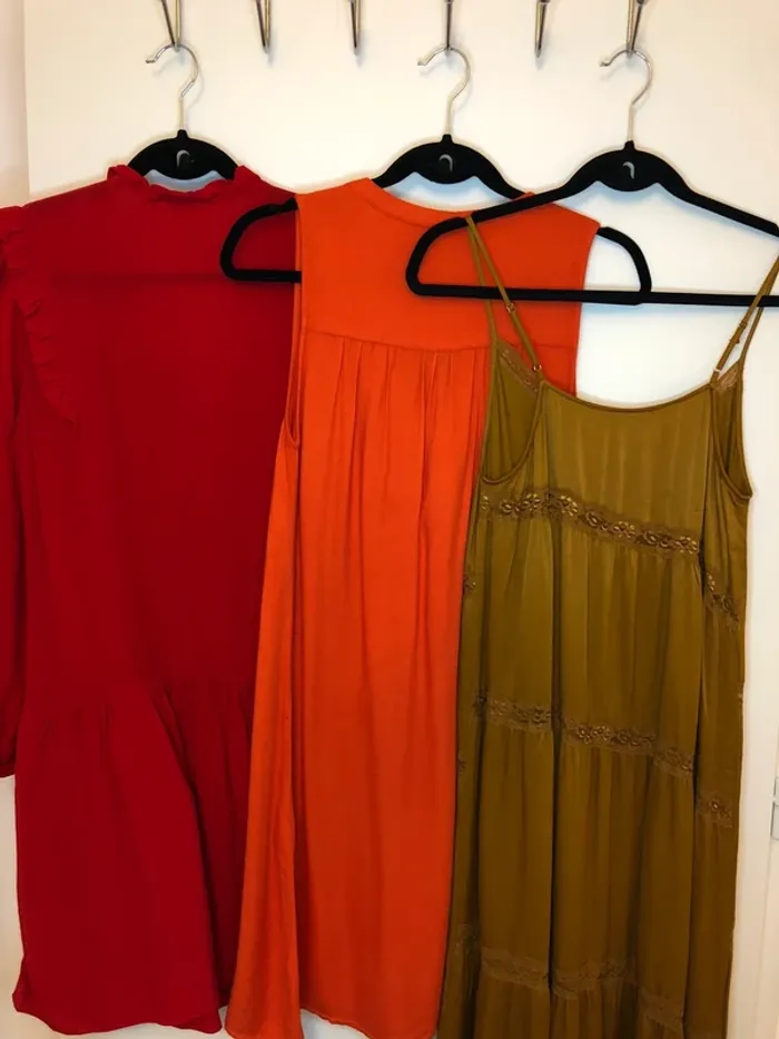 Robe Les Petites orange taille M - photo numéro 13