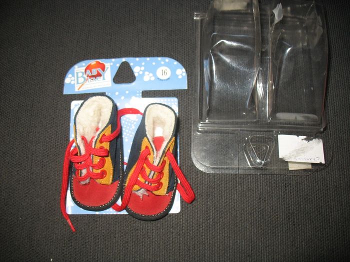 CHAUSSURES MARINE / ROUGE / BEIGE BÉBÉ GARÇON "BABYLOVE" - P16 - n°02