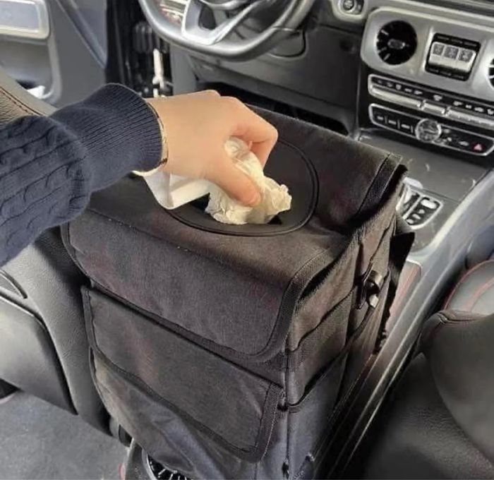 Lot de 2 Poubelles de Voiture Cintog – Auto Trash Bin 2-Pack Neuf - photo numéro 8