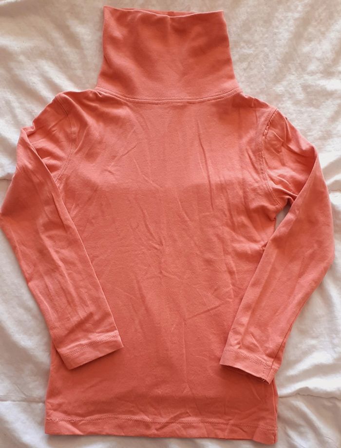 Sous pull à col roulé fille 4-5 ans neuf / Zeeman