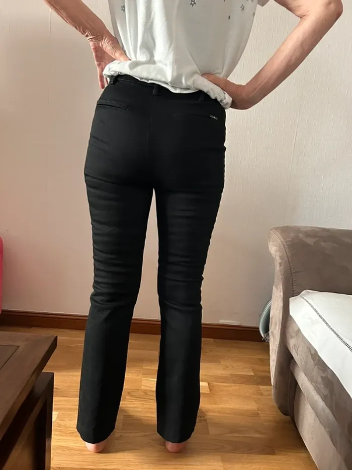 Liu Jo pantalon noir bas évasé taille 36 - photo numéro 8