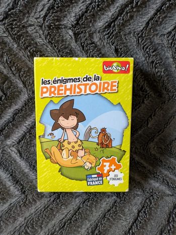 Jeu Enigmes préhistoriques
Bioviva