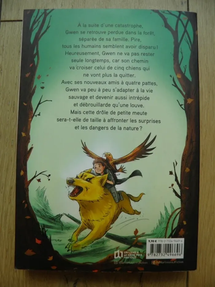 Roman Wolf Girl, tome 1: La Vie sauvage (Anh Do) NEUF - photo numéro 2
