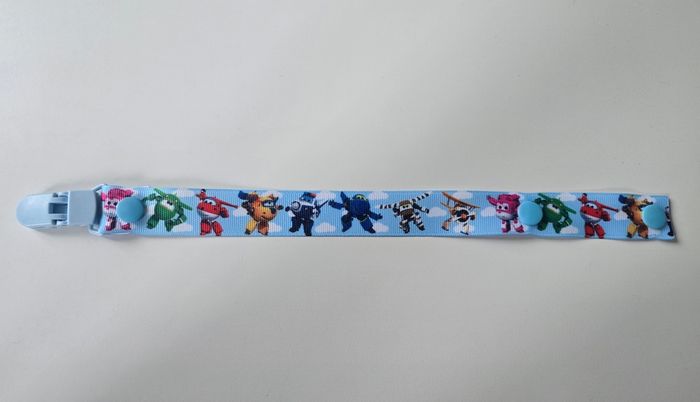 Attache tétine ruban Super Wings - photo numéro 2