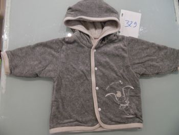 Gillet Disney aubisou dumbo a capuche 12 mois