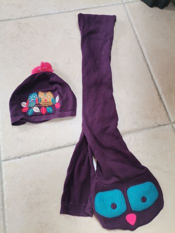 Lot bonnet écharpe