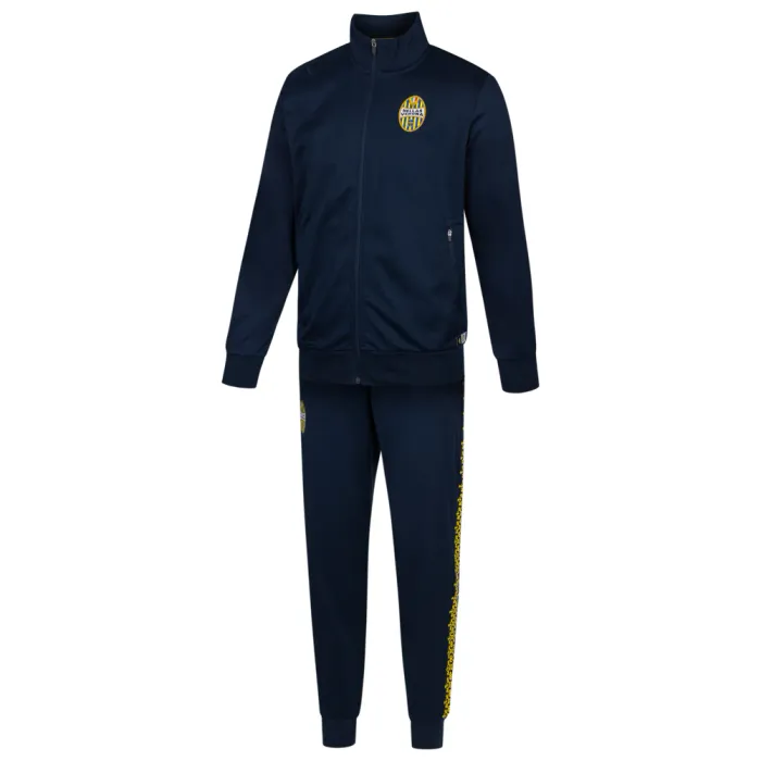 Ensemble Hellas Vérone Macron Homme Bleu Marine/Or Taille S Neuf et Authentique - photo numéro 1
