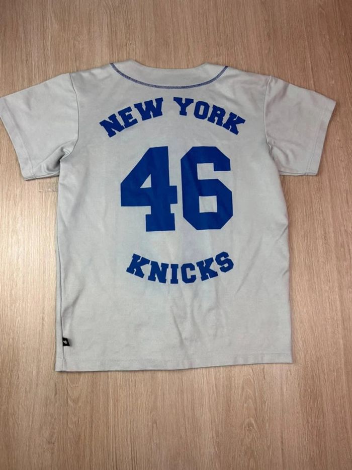Maillot type Jersey baseball Adidas Originals X NBA New York Knicks #46 - photo numéro 2