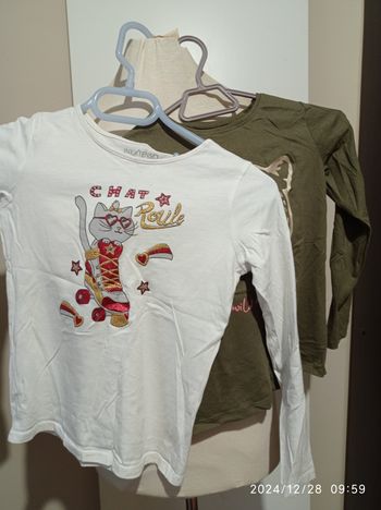 lot de 2 polos de In Extenso taille 8 ans ref 483 P16