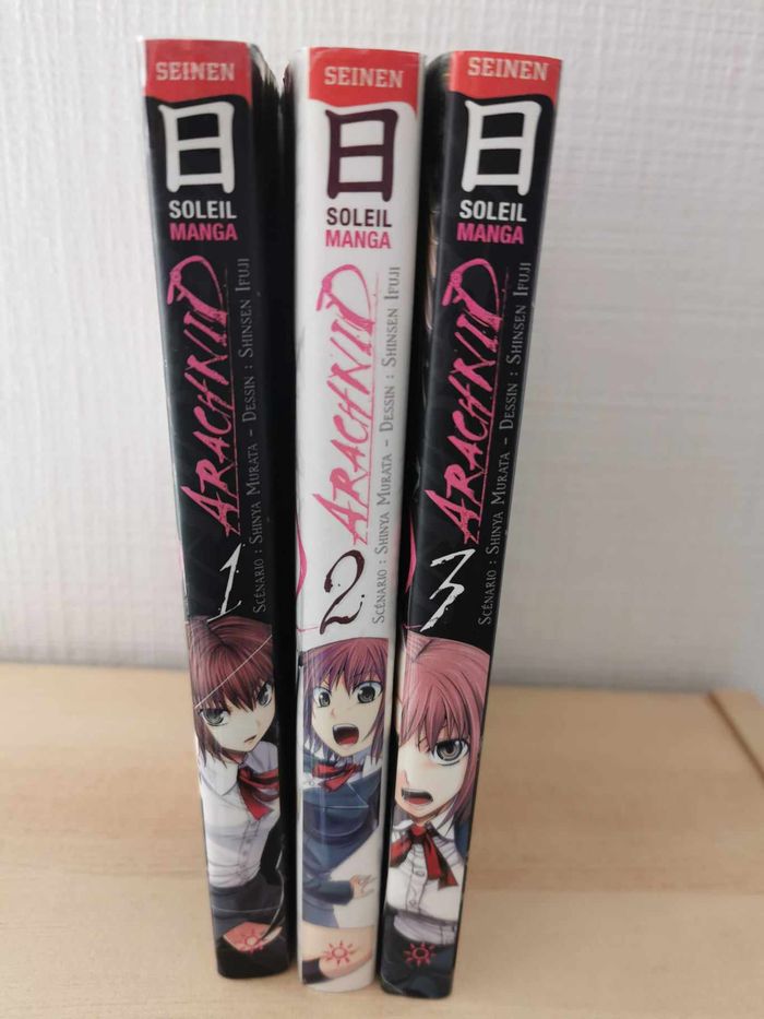 Manga arachnid tomes 1 a 3 - photo numéro 2