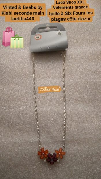 Collier femme