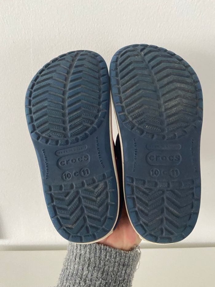 Sabots Crocs Enfant Bleu Marine 28-29 - photo numéro 9