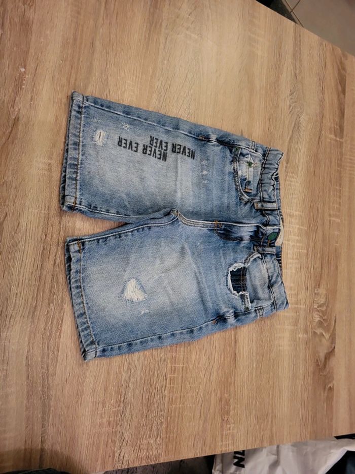 Short jean enfant