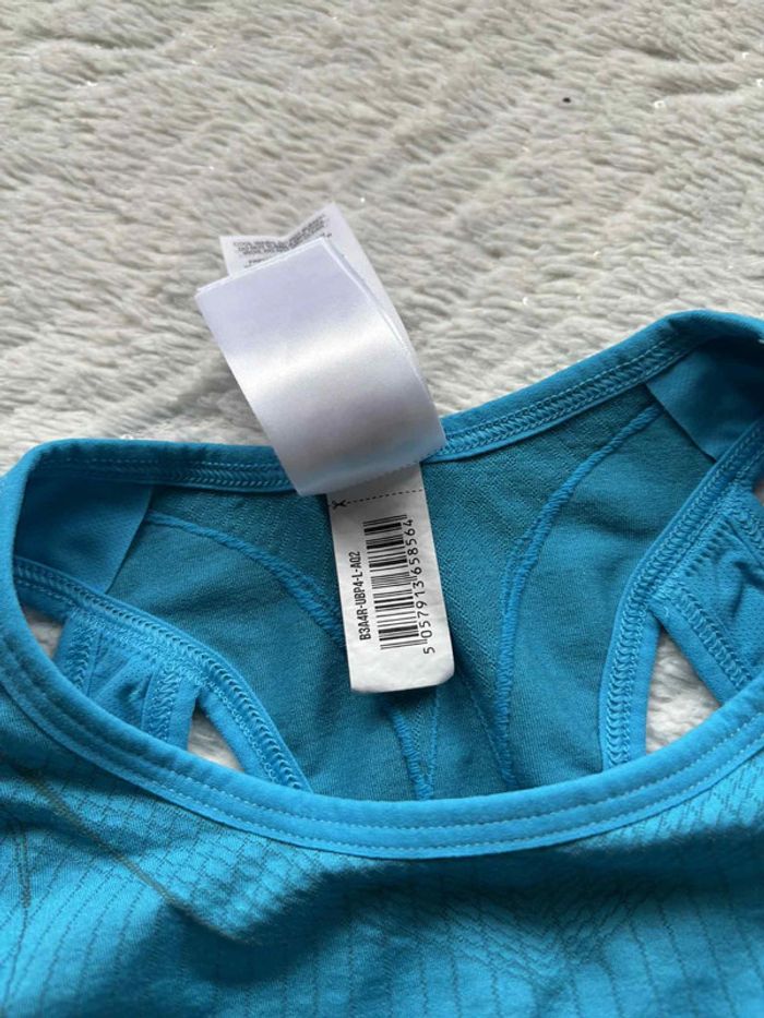 Ensemble Gymshark Apex Seamless Femme Bleu – Brassière L + Legging M – Comme Neuf – Valeur 102€ - photo numéro 6