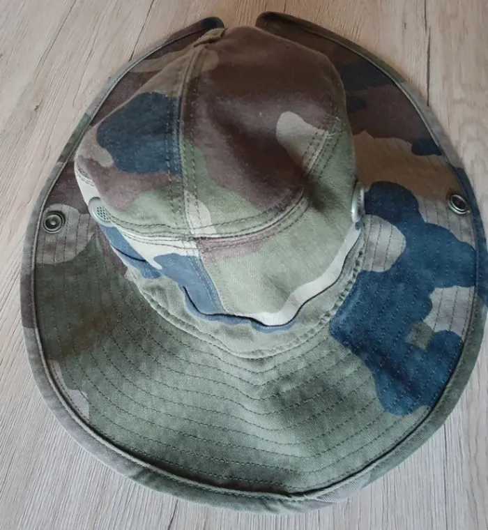 Chapeau de brousse militaire - photo numéro 3