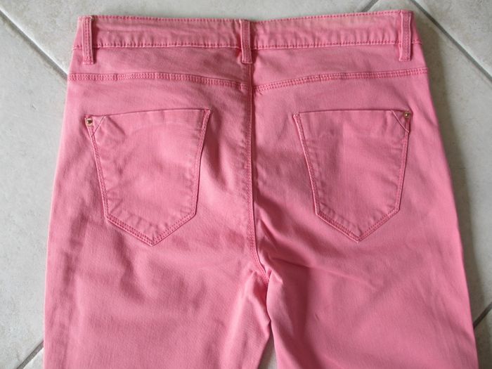 Pantalon rose femme Camaïeu - Taille 38 - photo numéro 5