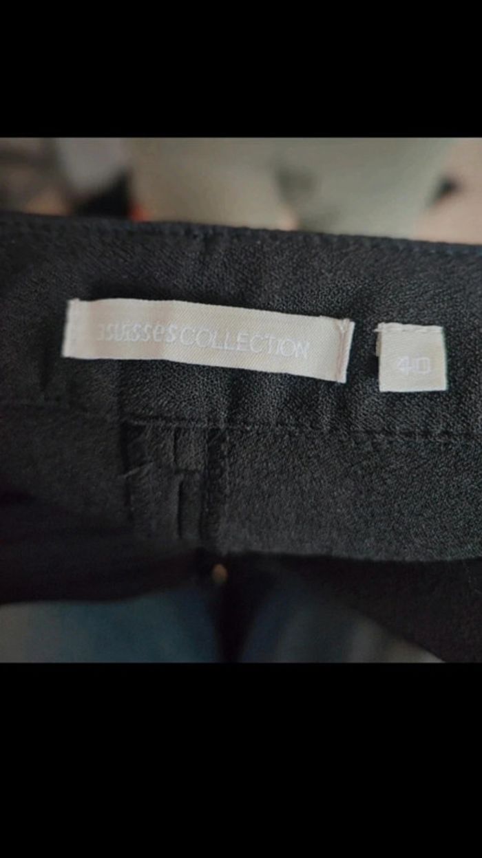 Pantalon de tailleur habillé noir 3 suisses - photo numéro 4